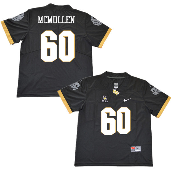 Men #60 Josh McMullen UCF Knights College Football Jerseys Sale-Black